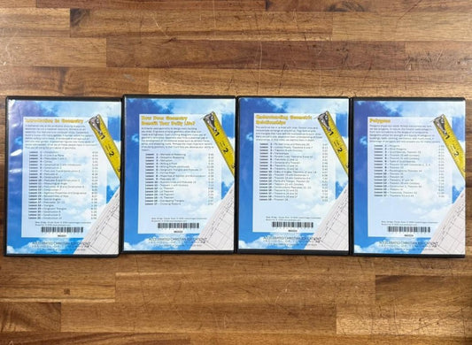 ACE Geometry 1109-1120 DVD Set Volumes 1-12 - VG