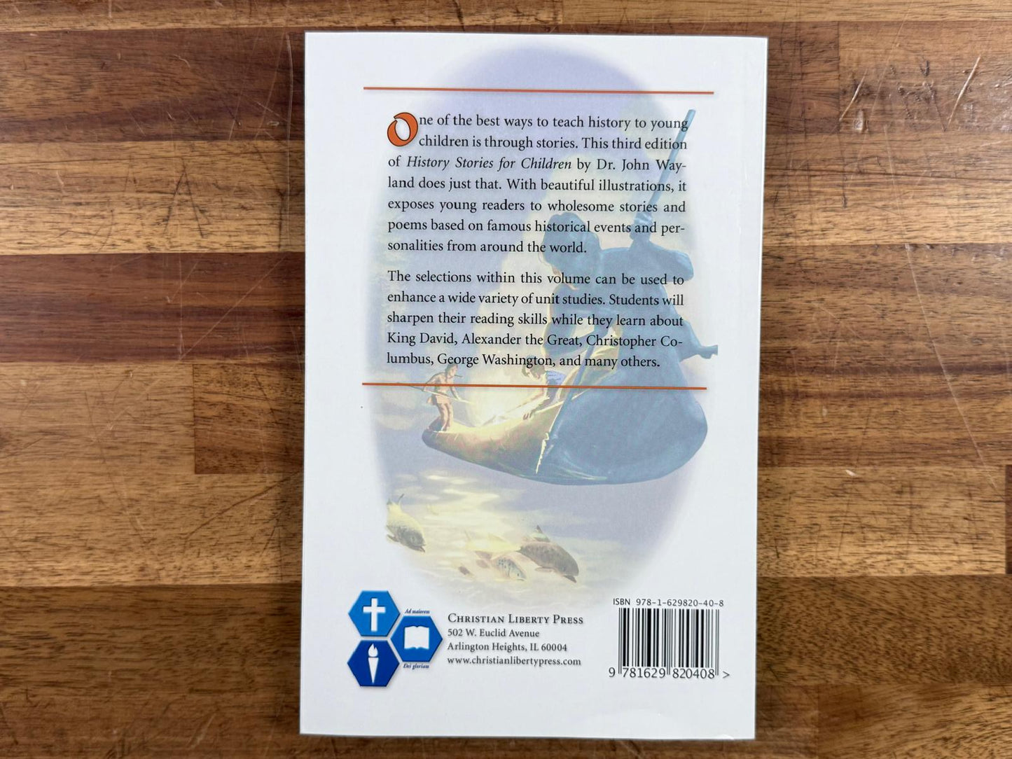 History Stories for Children 3rd Ed SET: Text, Teacher Manual, Workbook