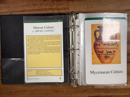 Veritas Press New Testament, Greece & Rome History Cards (VG)