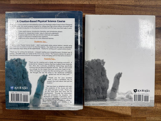 Exploring Creation w Physical Science 2nd Ed Text + Solutions & Tests (Good)