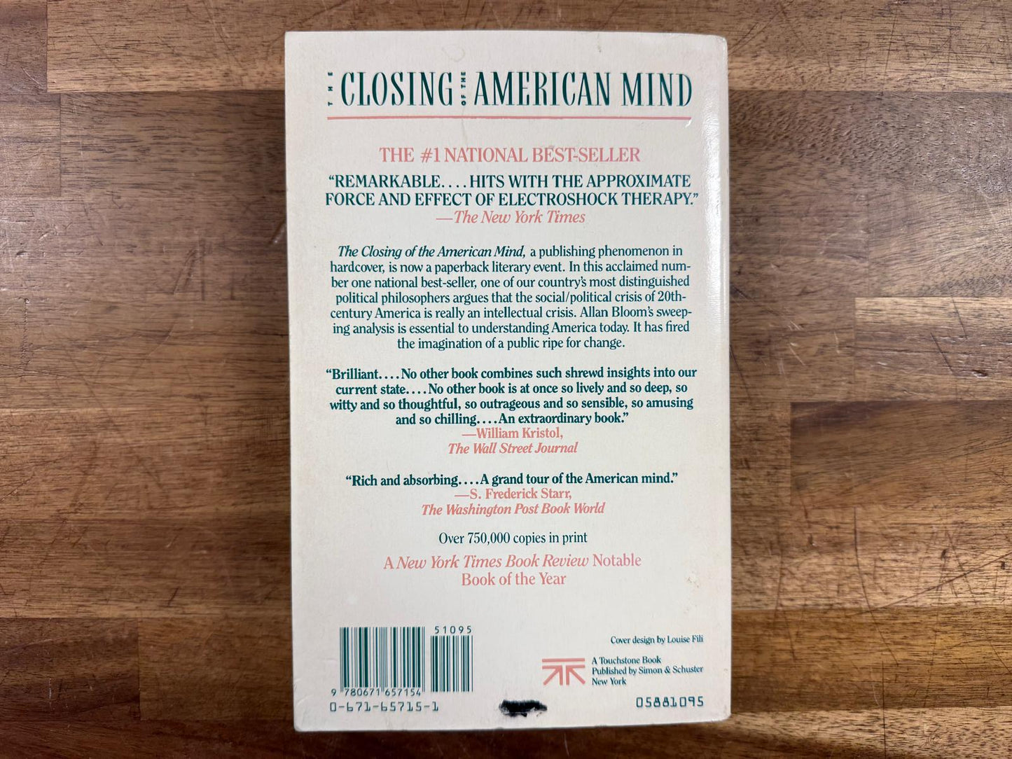 The Closing of the American Mind - Allan Bloom