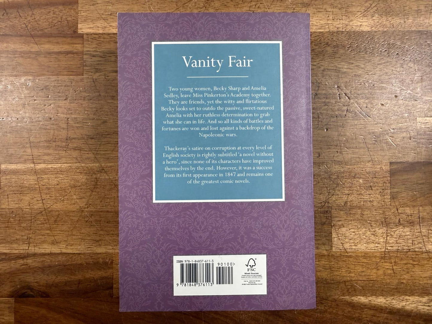 Vanity Fair - William Thackeray (Like New)