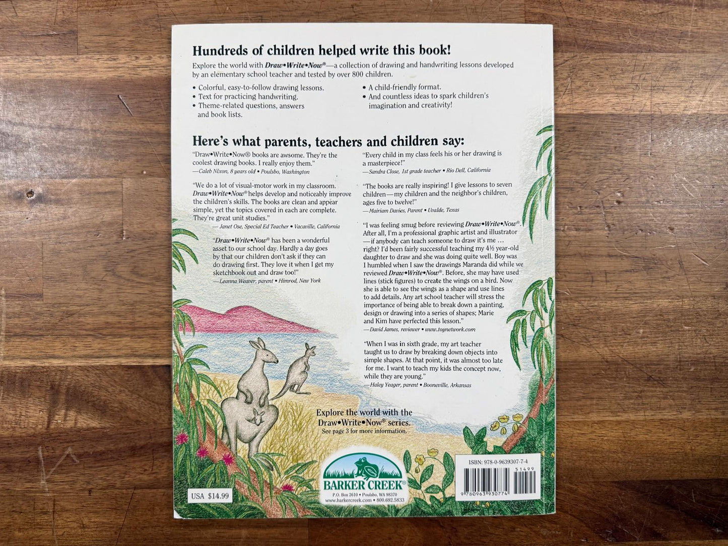 Draw Write Now LOT of 3 - Books 1, 2, and 7