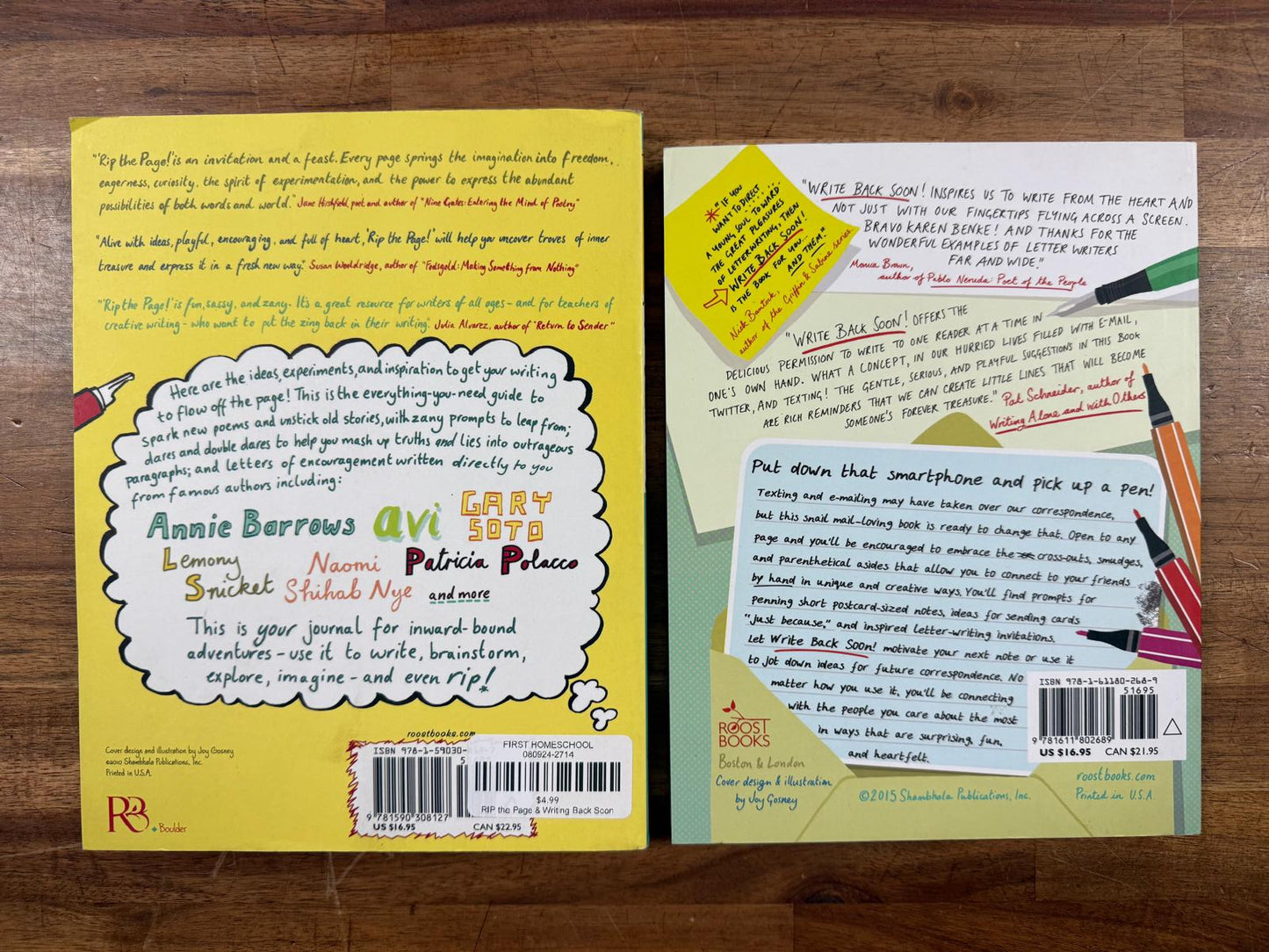 Rip the Page and Writing Back Soon (Good & Clean)