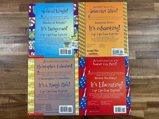 You Wouldn't Want to Be... Set of 4 (Good & Clean)