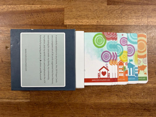 JOY Prayer Cards by Not Consumed Ministries (VG & Complete)