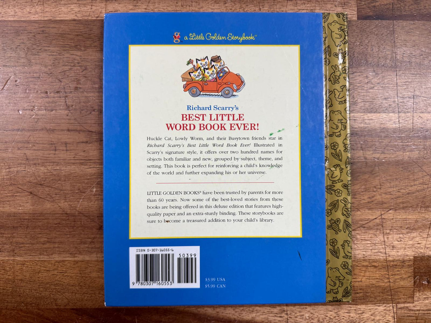 Best Little Word Book Ever! - Richard Scarry (HC, Good)