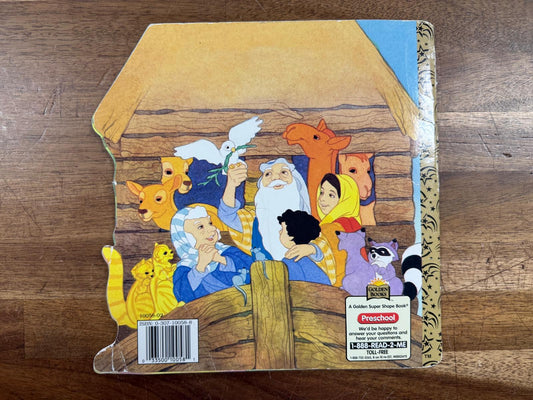 Noah's Ark - Golden Books Super Shape (Good)