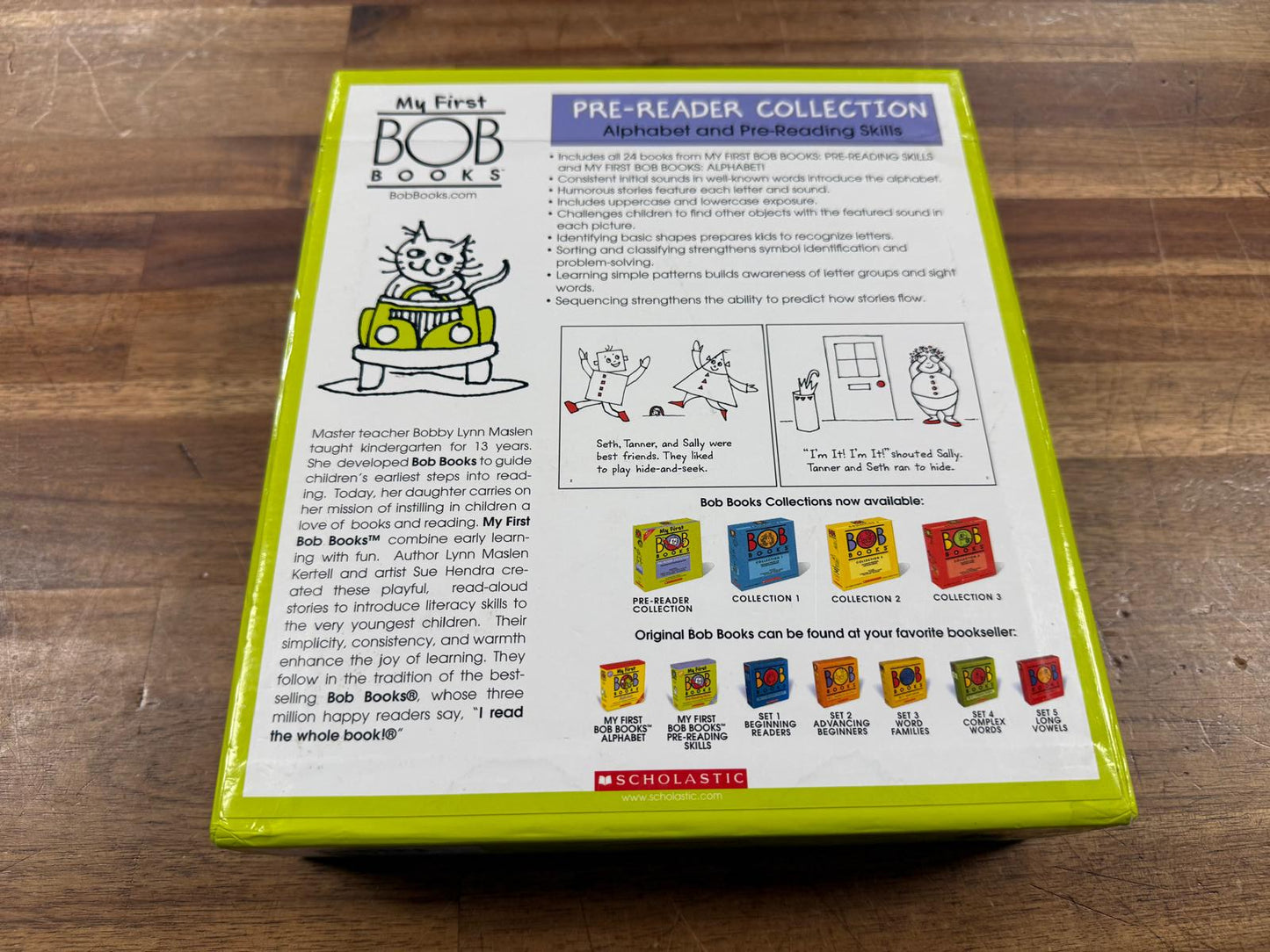 Bob Books Pre-Reader Collection Box (VG & Complete)