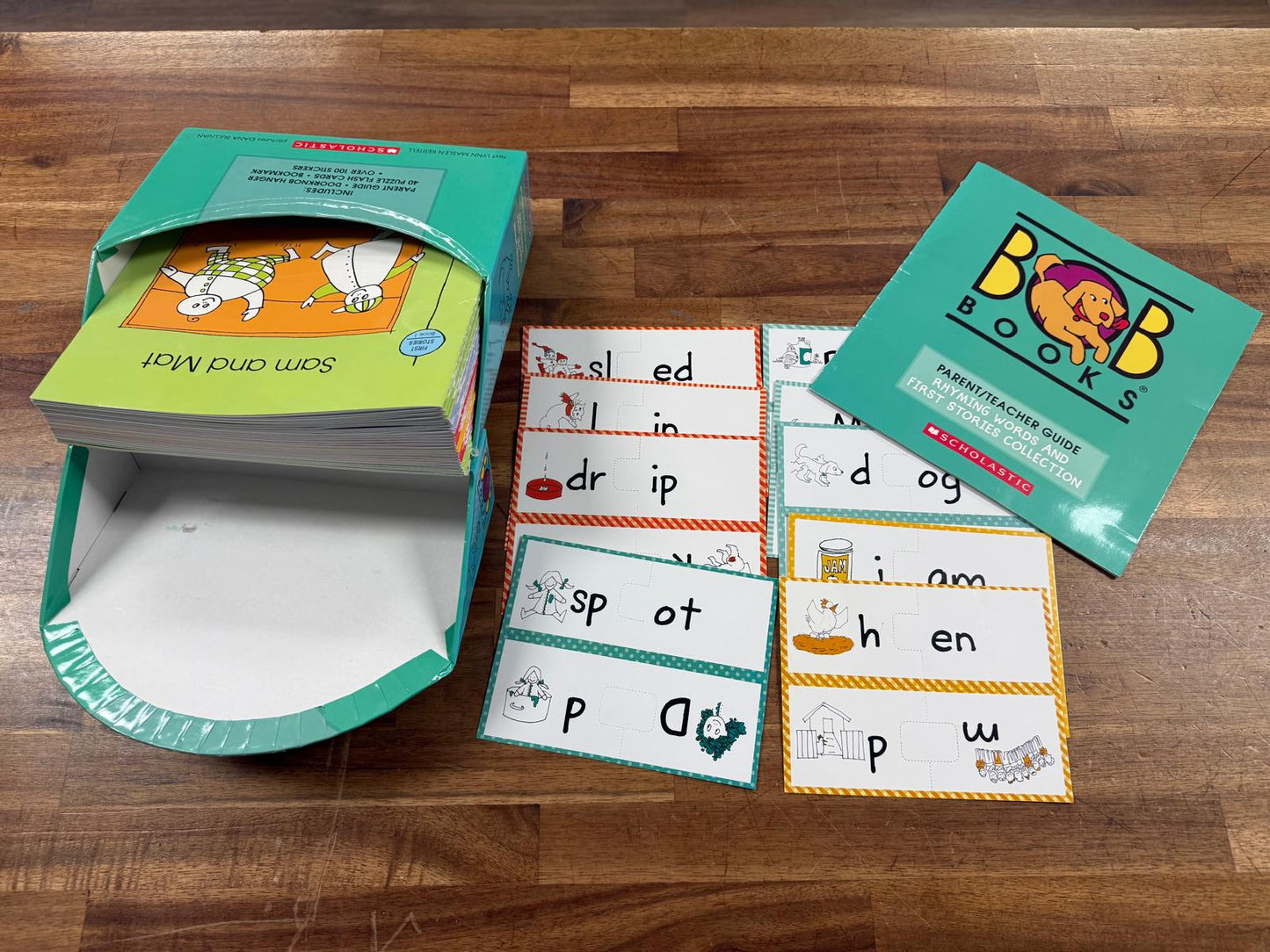 Bob Books First Stories & Rhyming Words Collection