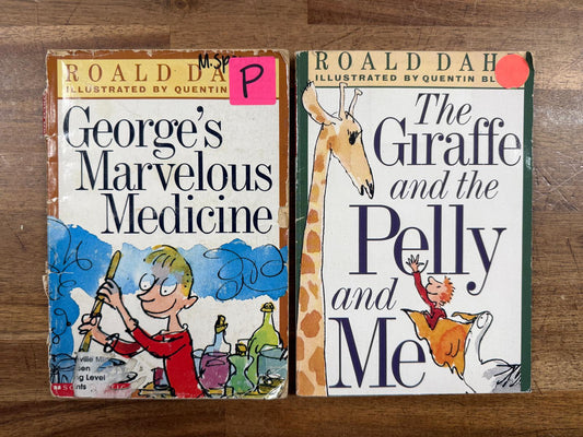 Roald Dahl Books Lot 4 Illustrated by Blake (see descriptions)