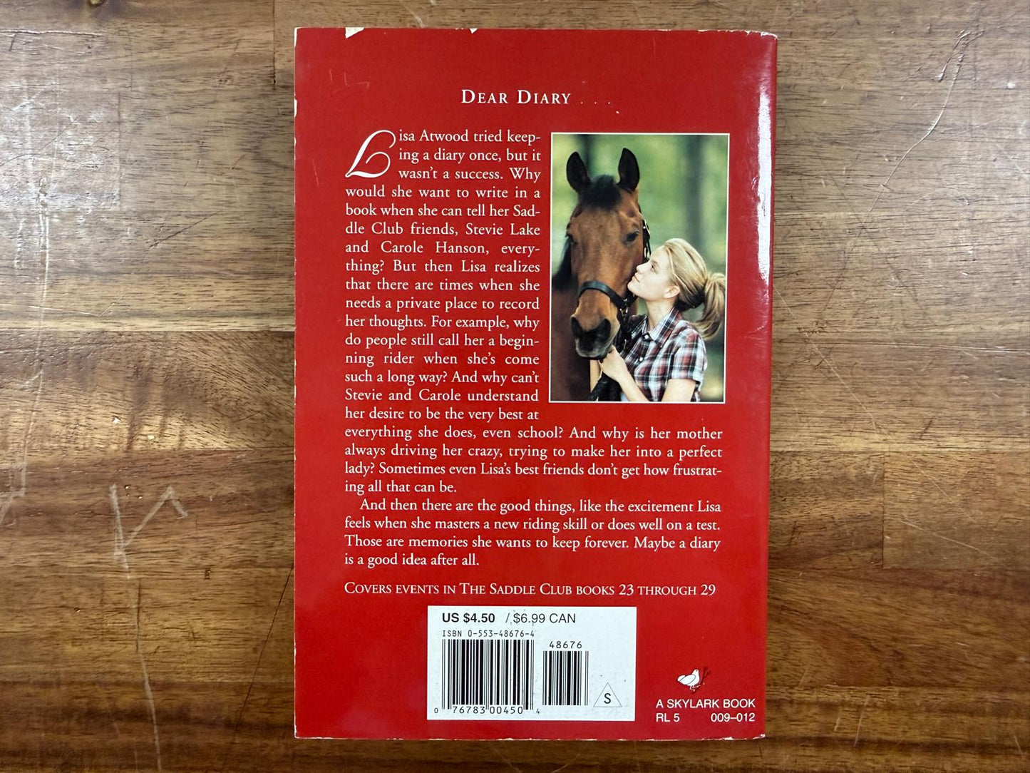 Lisa: The Inside Story (Saddle Club) - Bonnie Bryant (Good)