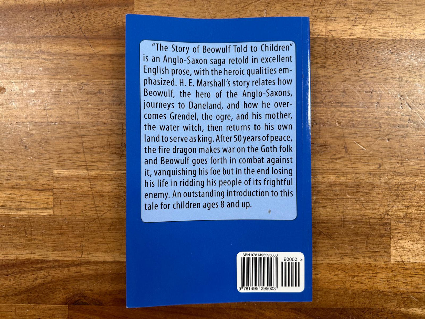 Stories of Beowulf Told to Children - H. E. Marshall (VG)