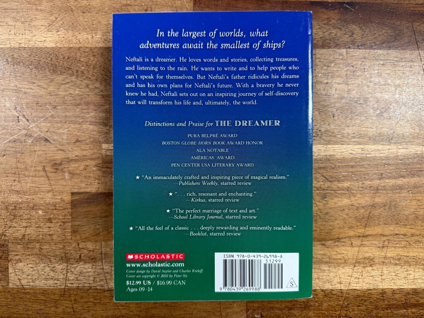 The Dreamer - Pam Muñoz Ryan (HC, VG)