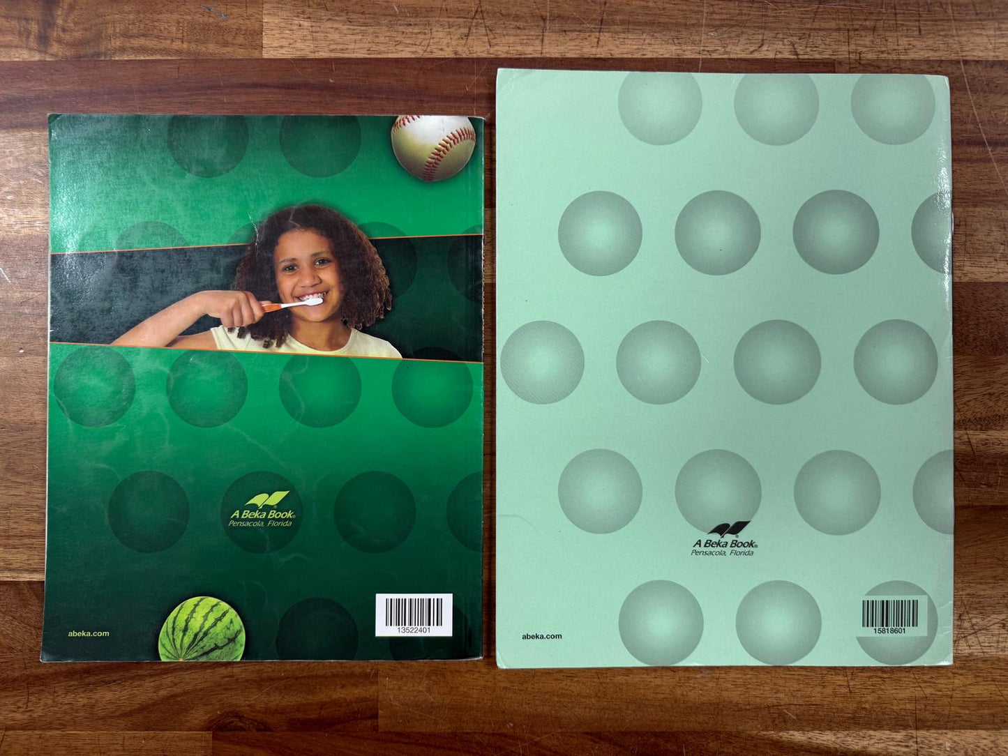 Abeka Enjoying Good Health 3rd Ed Gr 5 SET of 4 (VG & Clean)