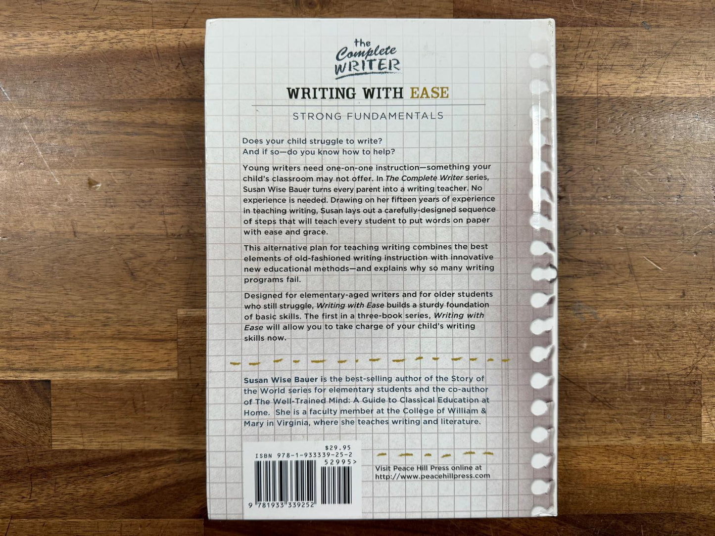 The Complete Writer: Writing w Ease - Susan Wise Bauer (HC)