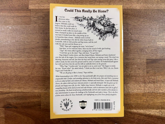 The Wind Blows Free: Tale of the Texas Panhandle (Very Good)