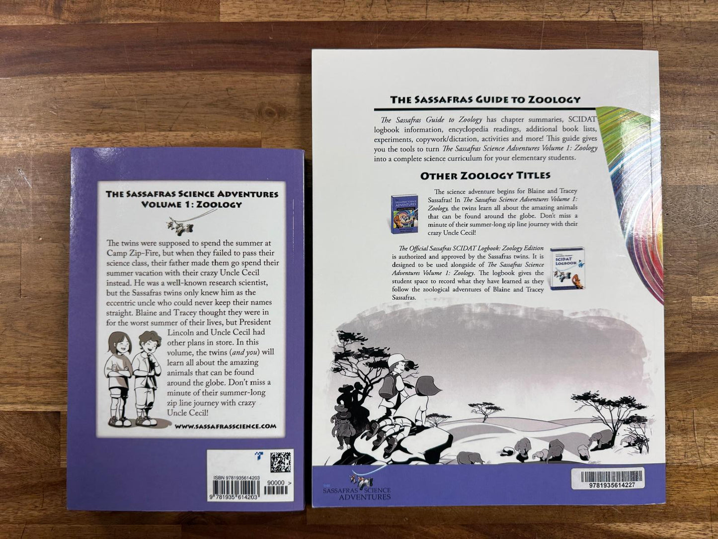 Sassafras Science Adventures Vol 1 Zoology + Guide (VG)