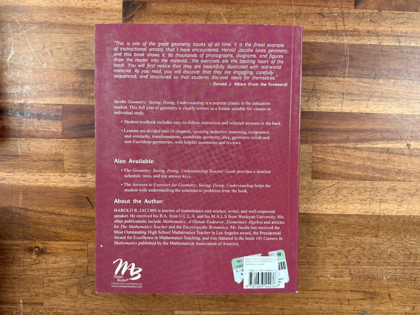 Master Books Geometry Textbook (3rd Edition)