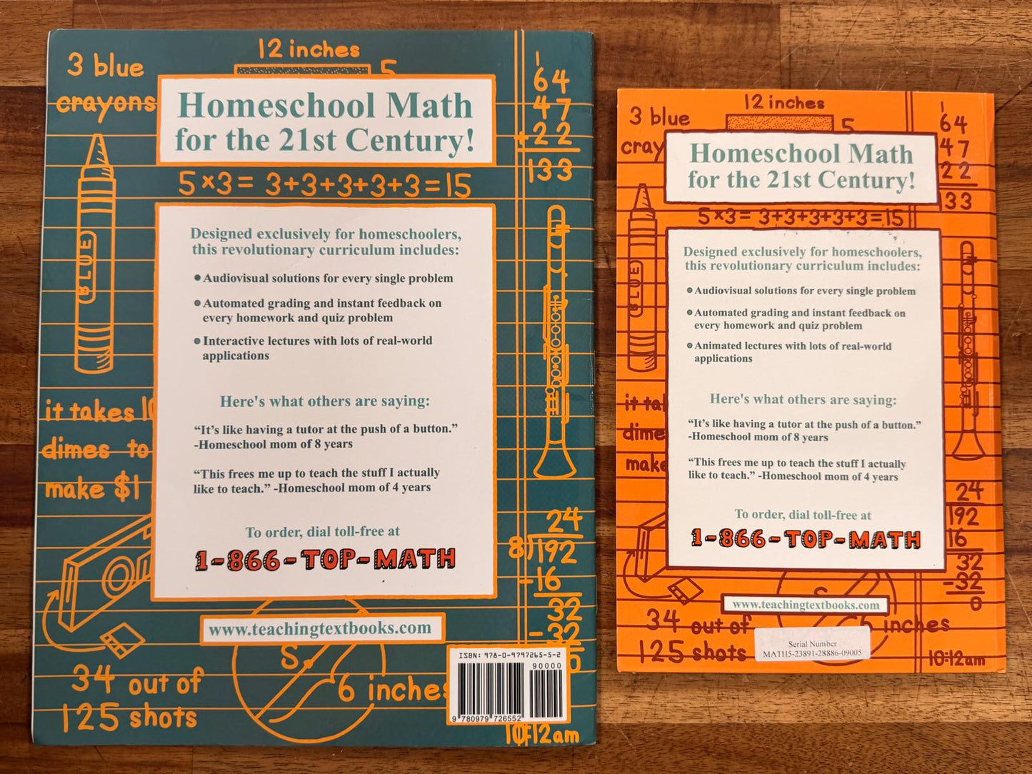 Teaching Textbooks Math 5 SET - Textbook, AnswrKy, CD