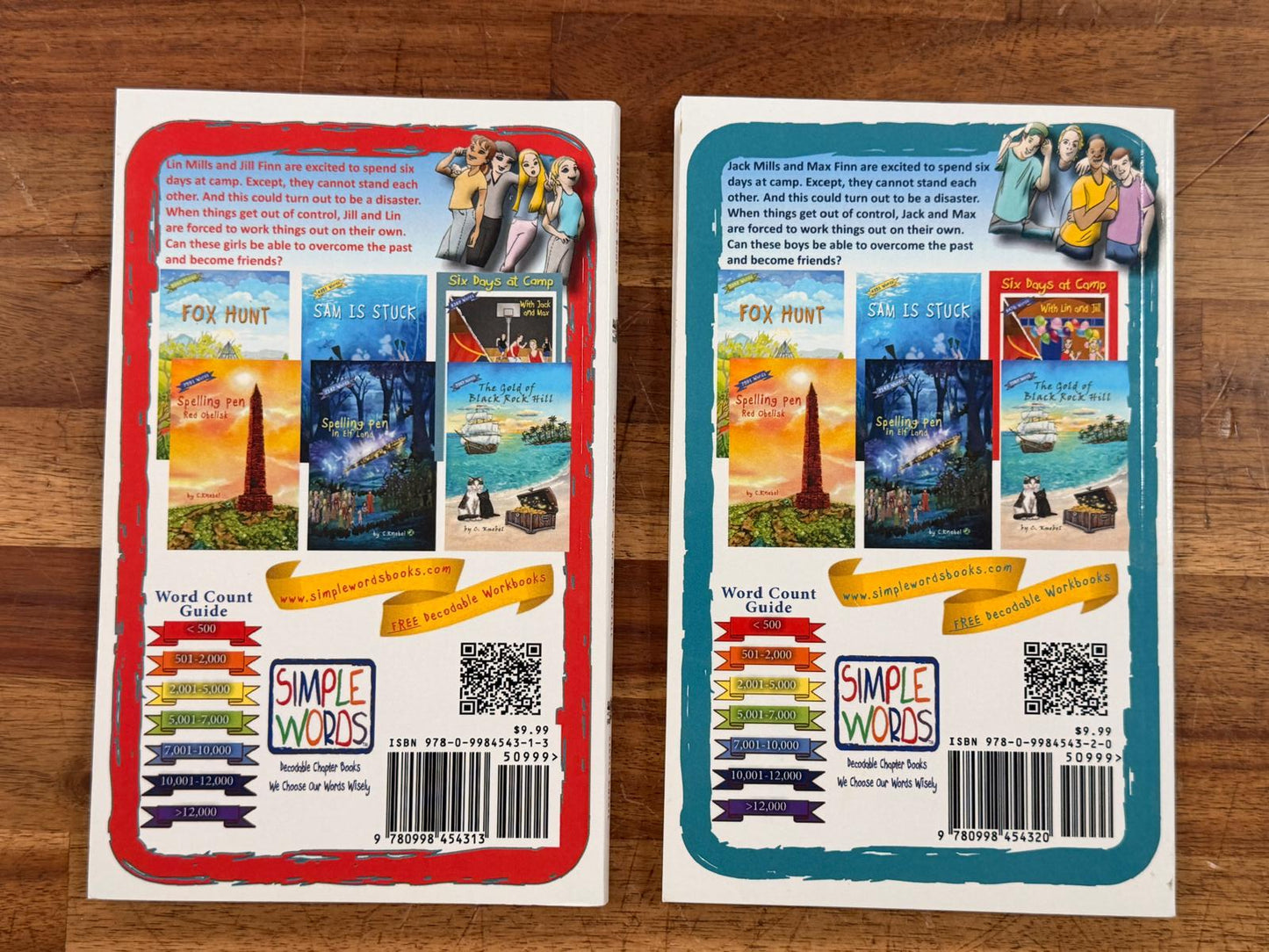 Six Days at Camp LOT of 2 by Cigdem Knebel