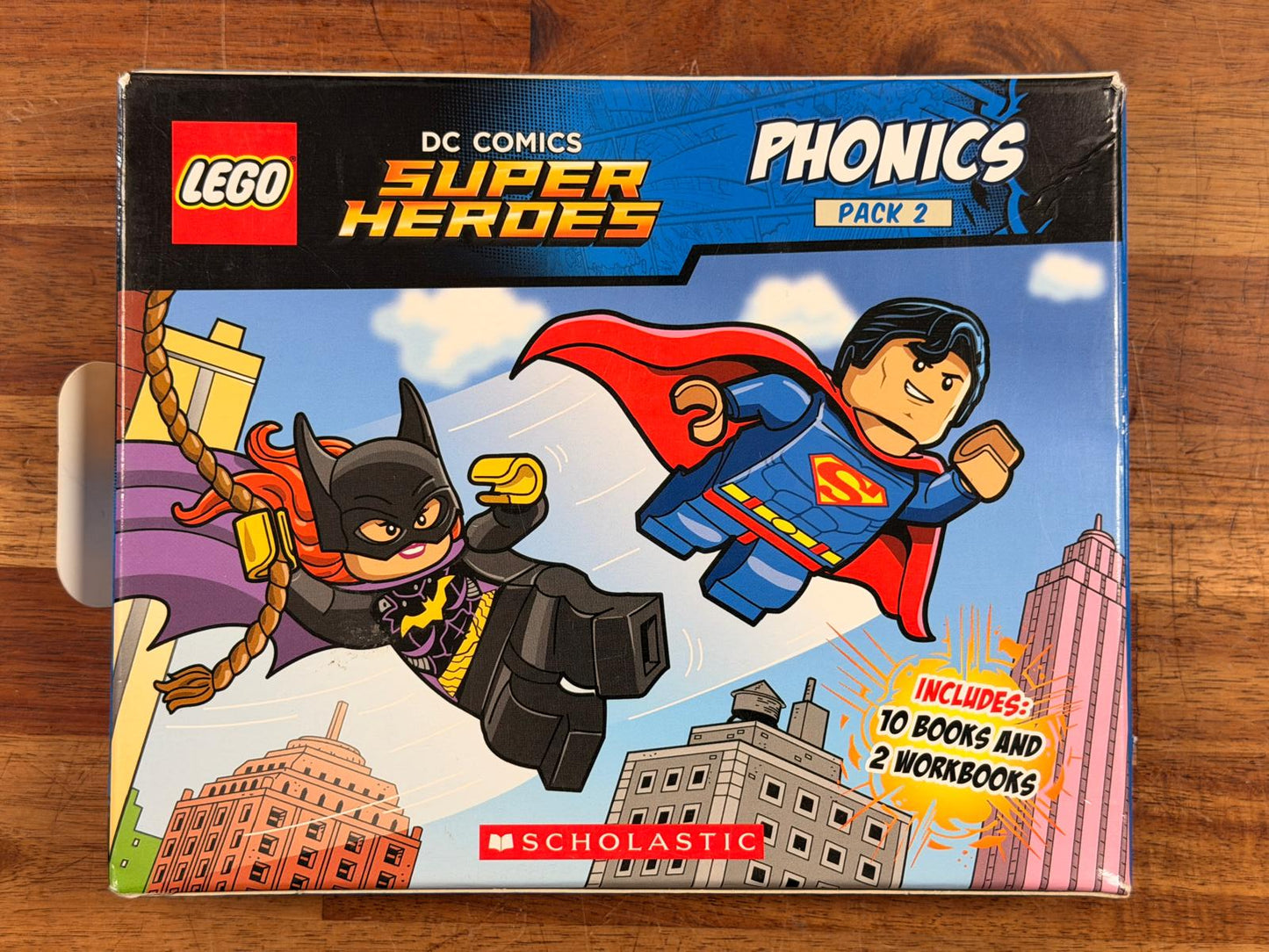 Scholastic DC Comics Super Hero Lego Phonics - Pack 2