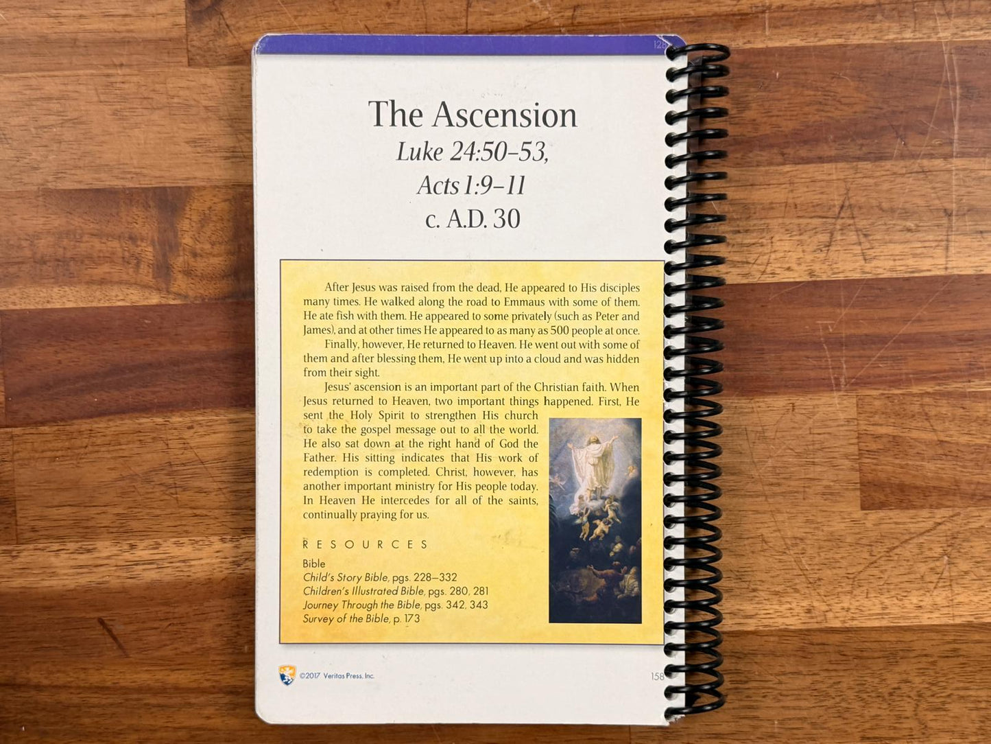 Veritas Press Gospel History Cards