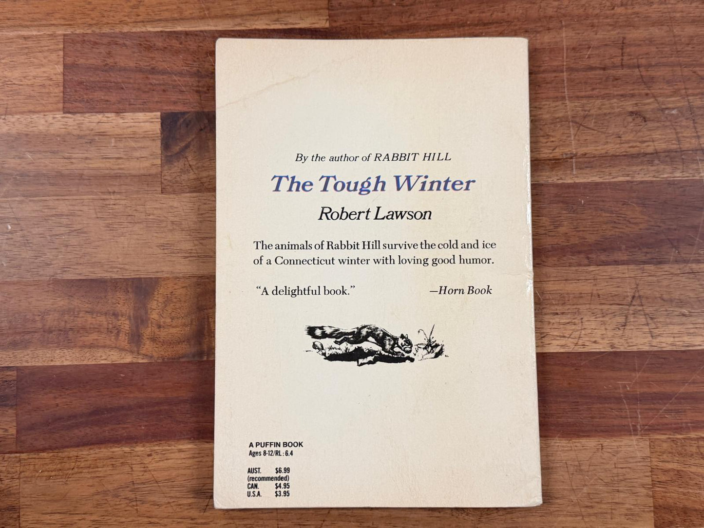 The Tough Winter by Robert Lawson