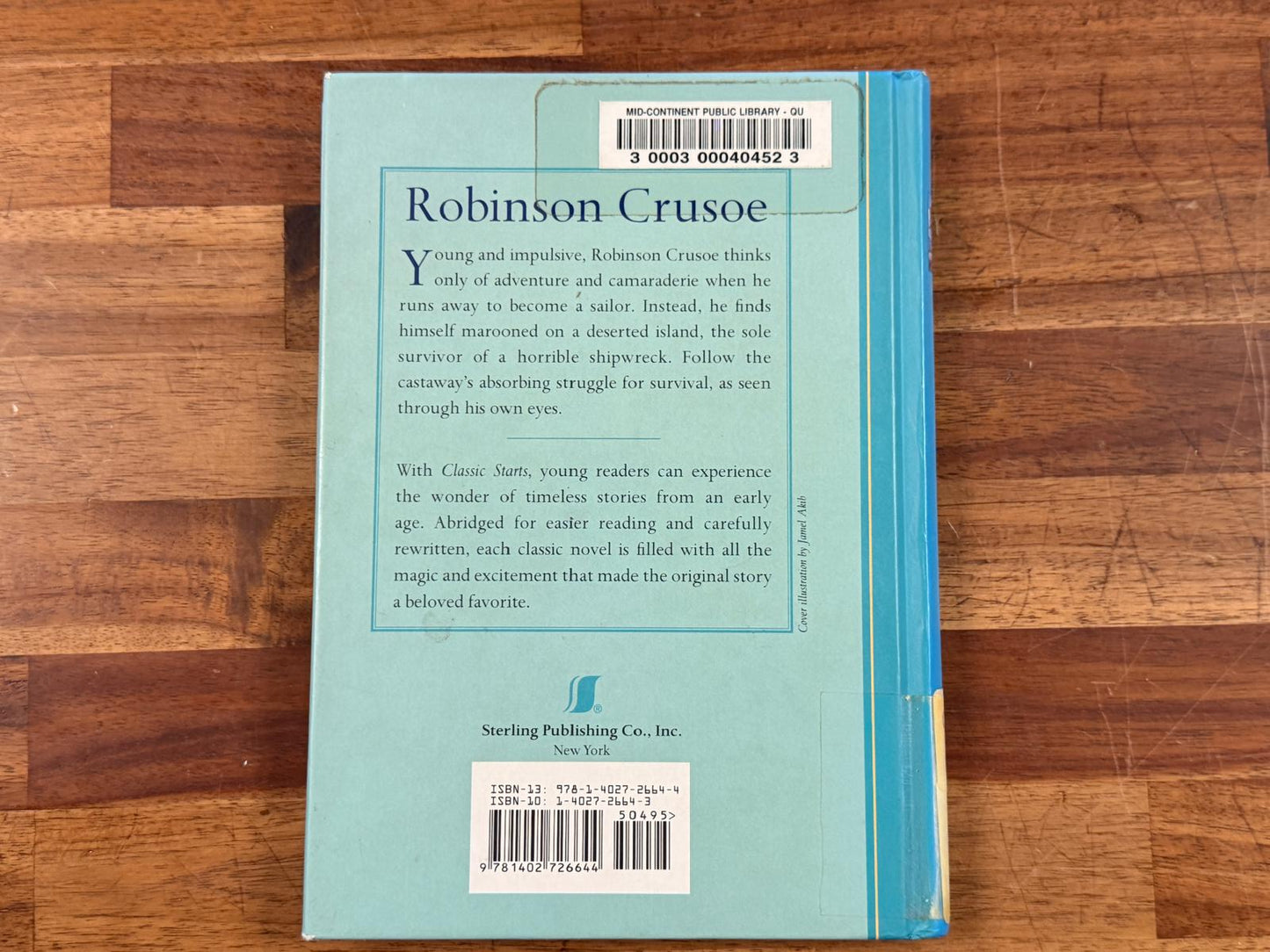Classic Starts Robinson Crusoe by Daniel Defoe