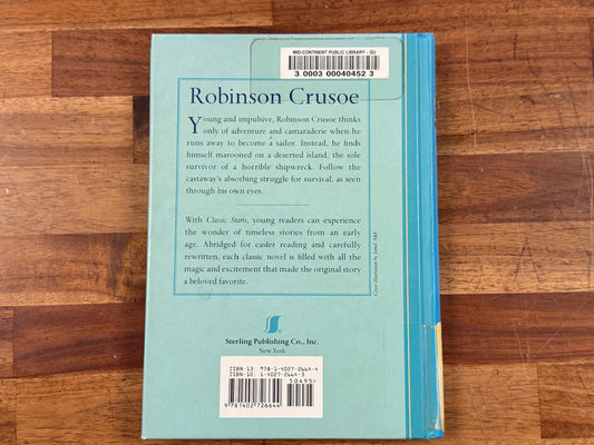 Classic Starts Robinson Crusoe by Daniel Defoe