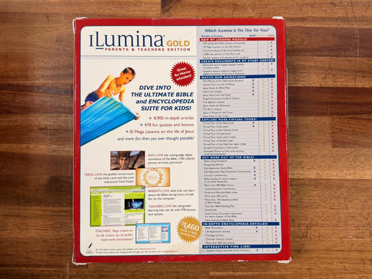 Ilumina Gold Bible Software - Parents & Teachers Edition (NEW)