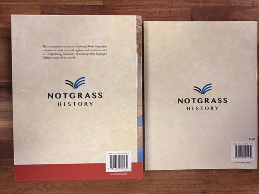 Notgrass Exploring World Geography SET of 2