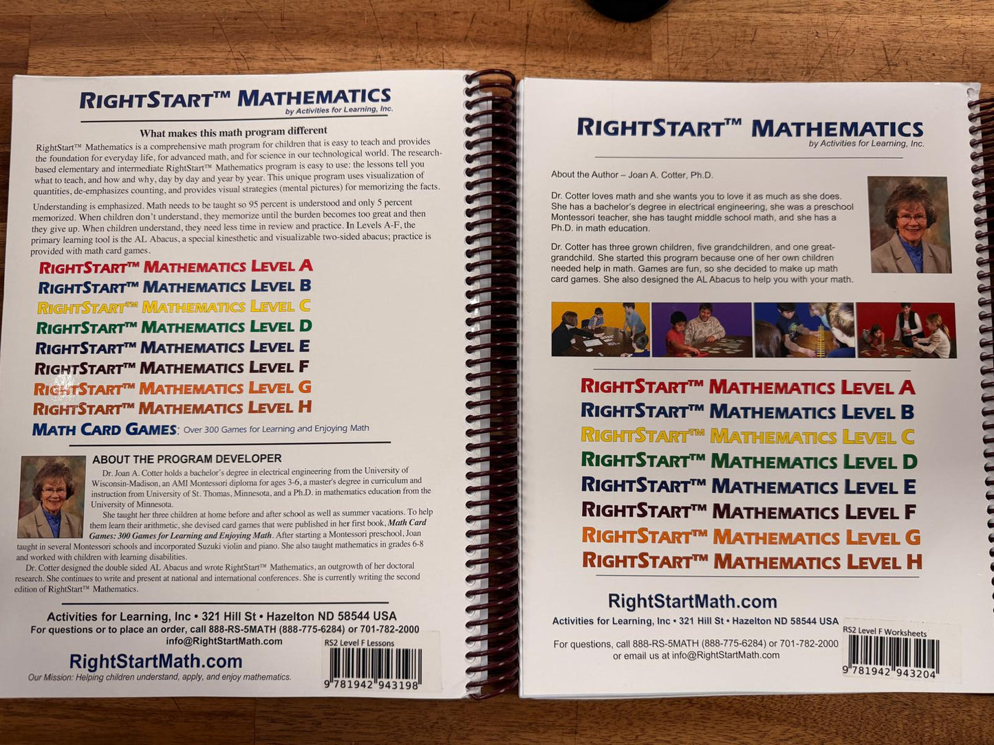 RightStart Mathematics Level F 2nd Ed Lesson & Worksheets