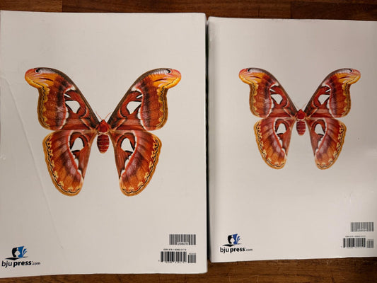 BJU BIology 4th Ed Student Textbook & Lab Manual SET