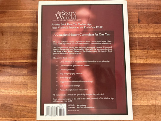 Story of the World Activity Book 4: Modern Age (Rev)