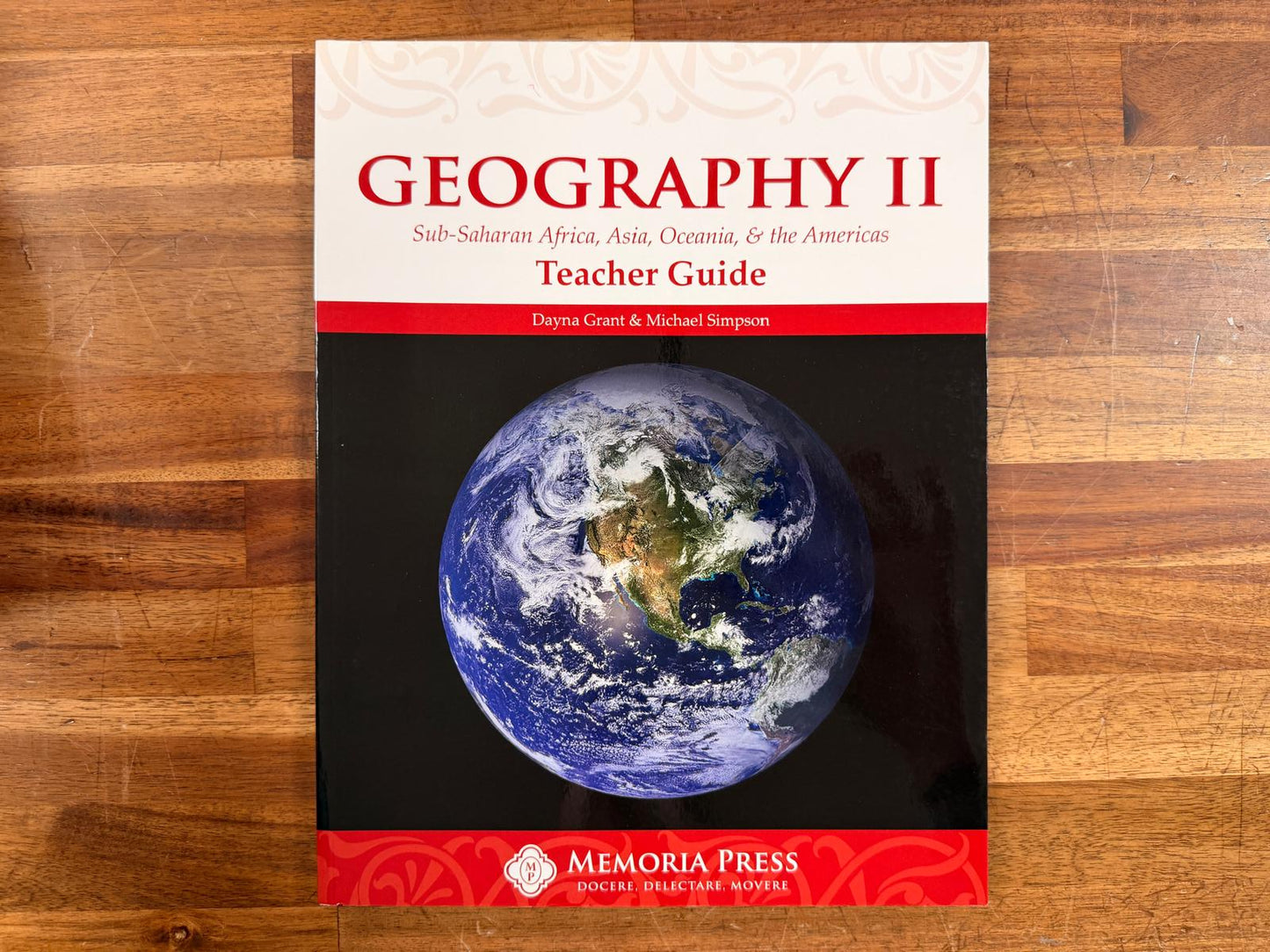 Memoria Press Geography II - Student Text, Guide, LPs