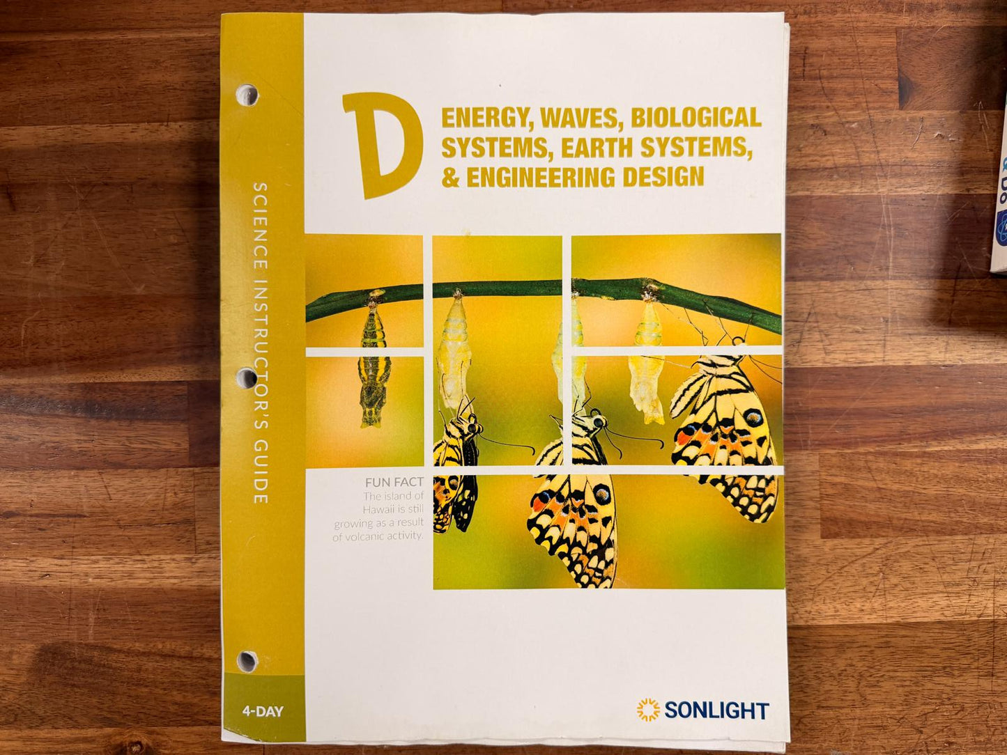 Sonlight Science D 4-Day Curriculum Set Grades 3-5 (Clean)