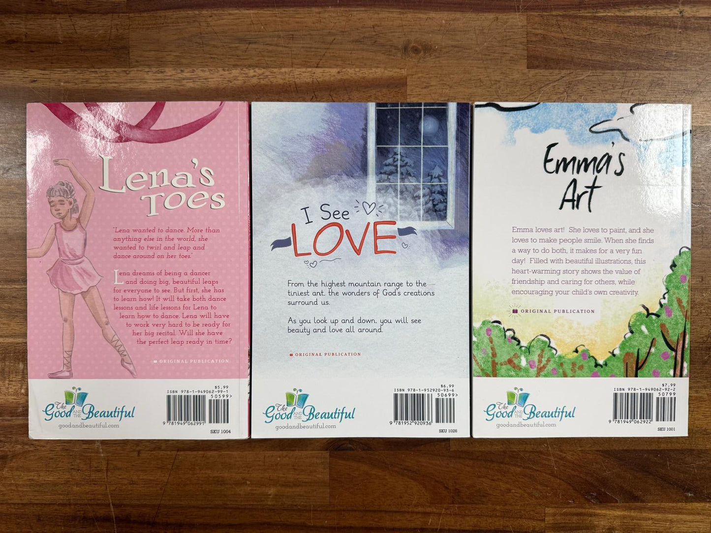 Good & Beautiful TGTB Level 1B Readers LOT of 3 (VG)