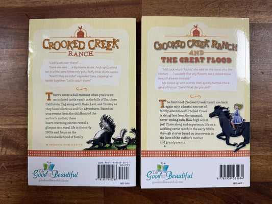 Good & Beautiful TGTB Crooked Creek Ranch Books 1 & 2