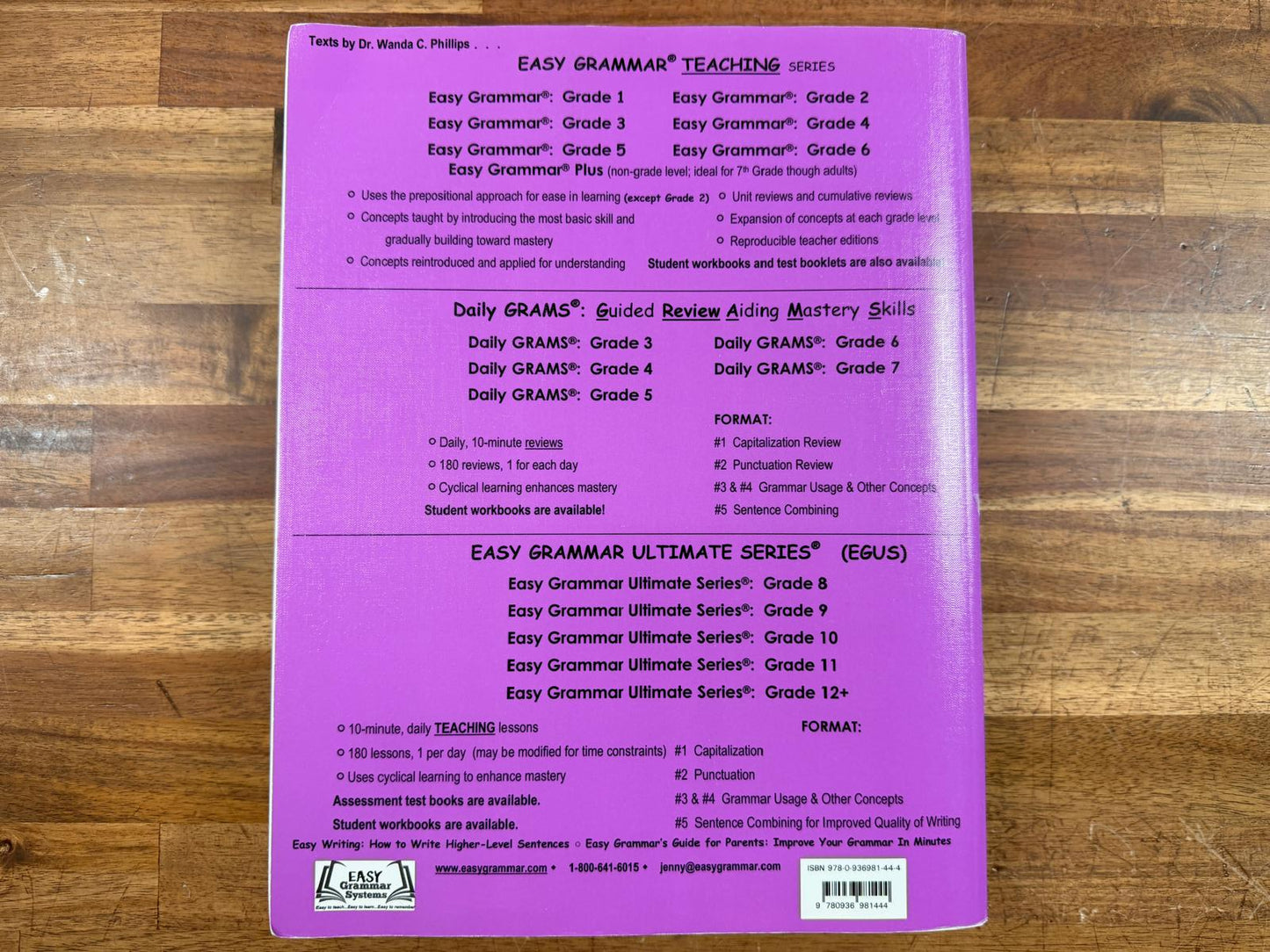 Easy Grammar Grade 6 - Teacher's Edition