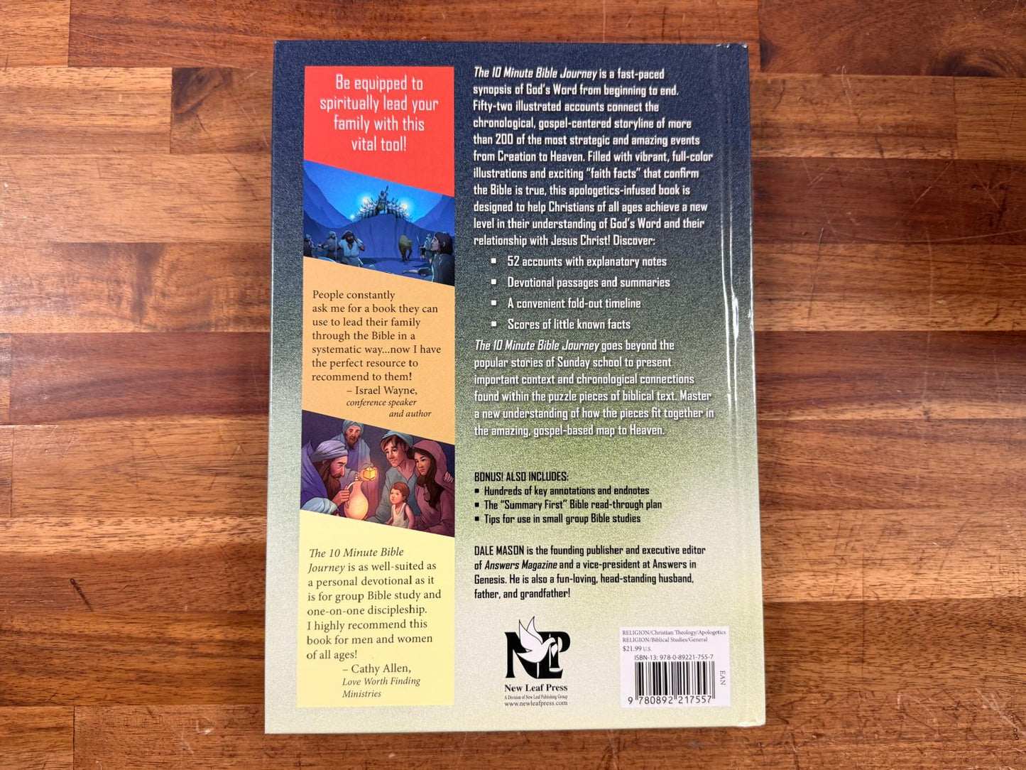 The 10 Minute Bible Journey - Dale Mason (HC, VG)