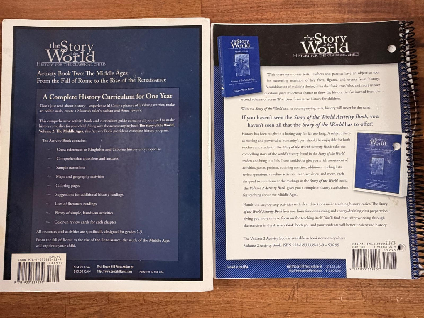 Story of the World - Volume 2 Activity Book & Tests (Rev Ed)