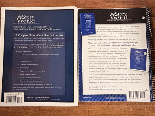 Story of the World - Volume 2 Activity Book & Tests (Rev Ed)