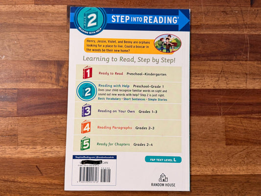 Step into Reading Level 2 - Meet the Boxcar Children