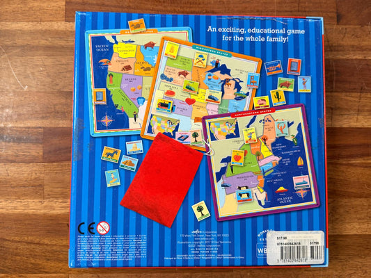 eeBoo United States Geography Bingo (Award Winning)