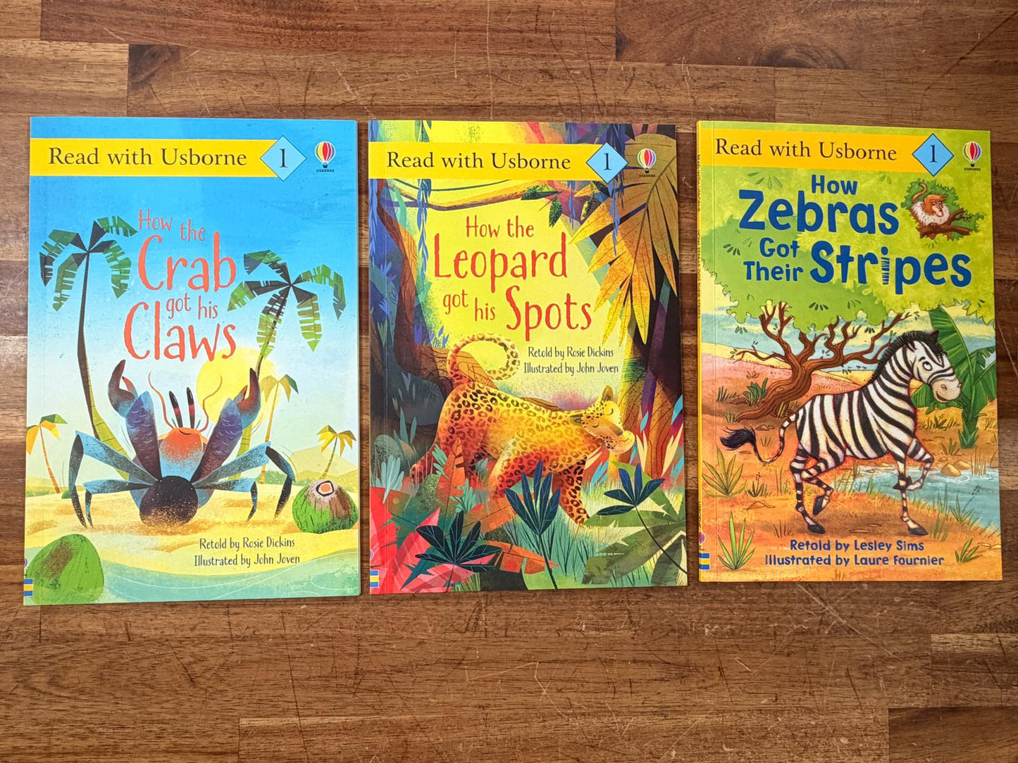 Read with Usborne Level 1 LOT of 3 - How Animals Series