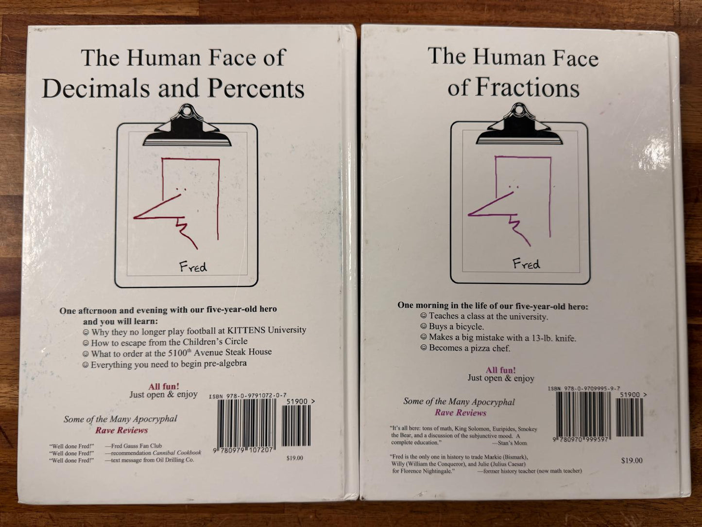 Life of Fred Fractions and Decimals & Percents