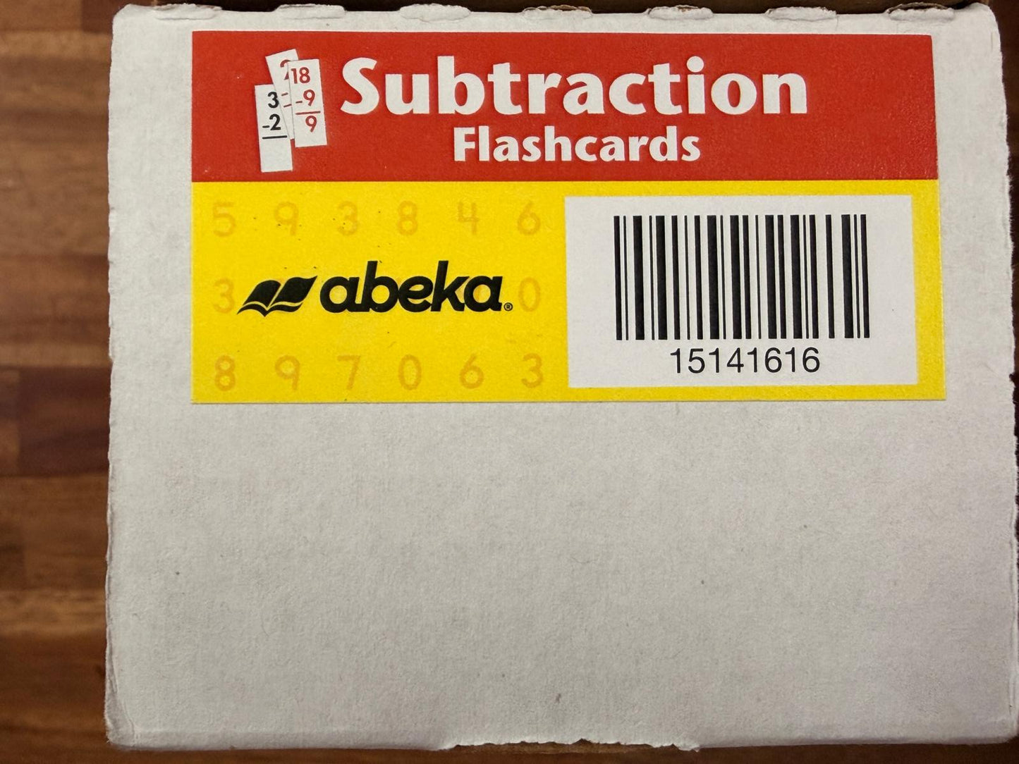 Abeka Addition / Subtraction Flashcards