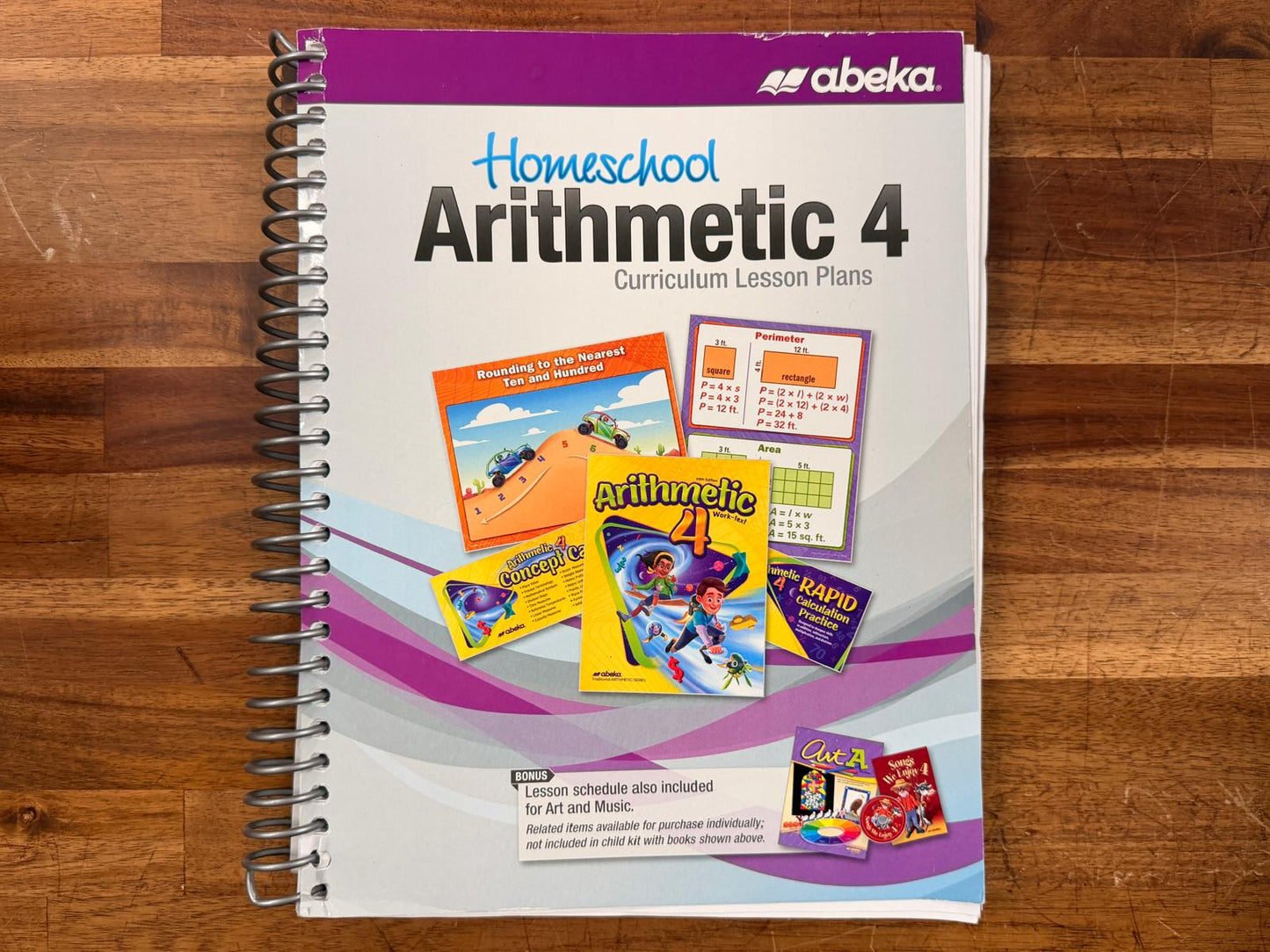 Abeka Arithmetic Homeschool 4 Bundle of 3