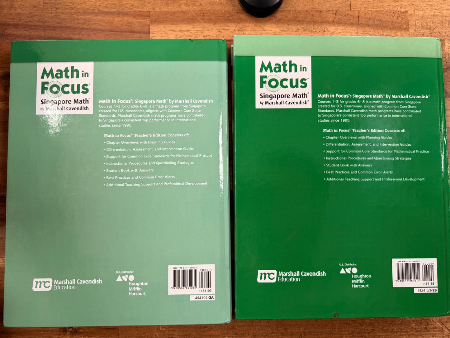 Math in Focus Course 2 A/B Teacher's Edition